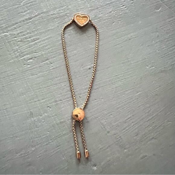 Michael Kors Rose Gold Heart Bracelet - Picture 5 of 7